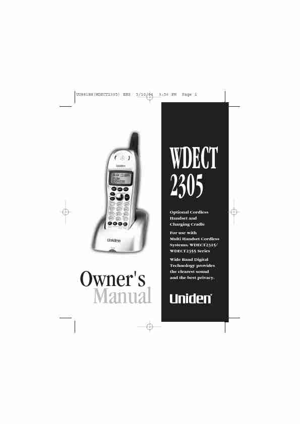 Uniden Amplified Phone 2305-page_pdf